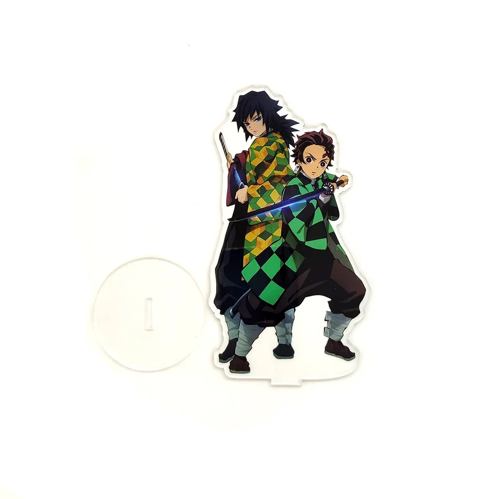 Tanjirou Giyuu anime Japanese acrylic standee figurines desk decoration cake topper