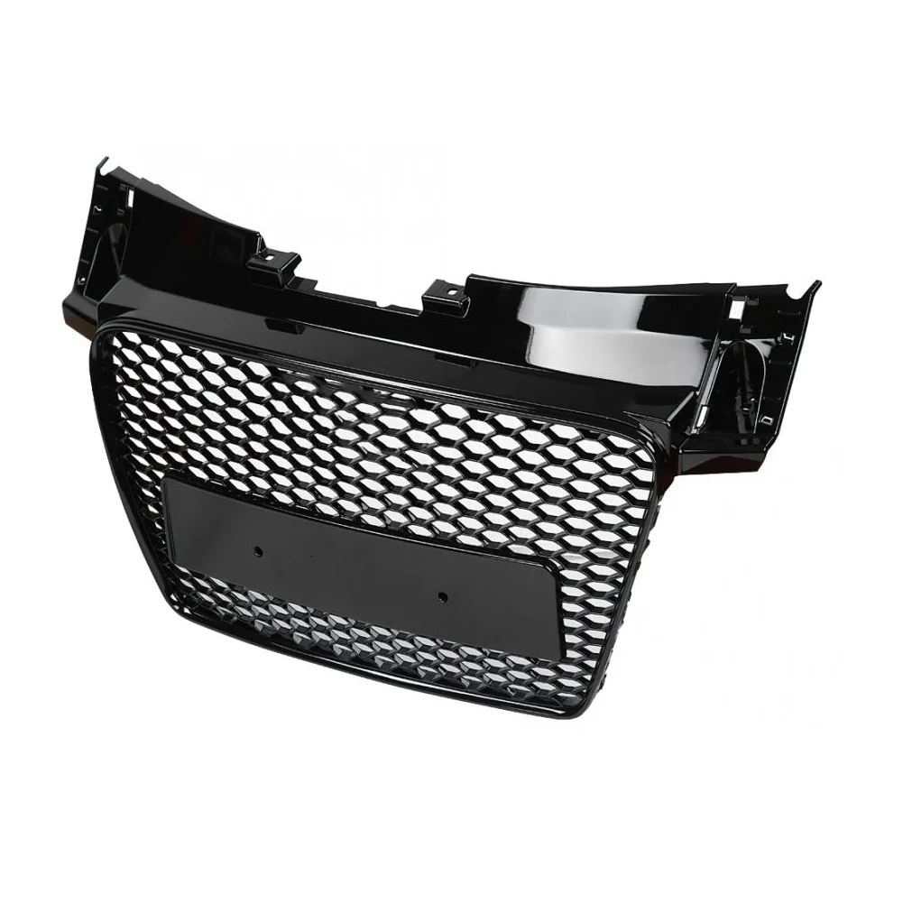 

For Audi TT/TTS 8J 2008 2009 2010 2011 2012 2013 2014 Car Front Bumper Grille Centre Panel Upper black Grill (For TTRS style)