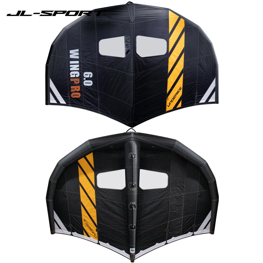 

6.0m² Inflatable Wing Foiling Carbon Fiber Handle Surfing Wing Foil Independent Air Bag Hydrofoil Surfing Accessory