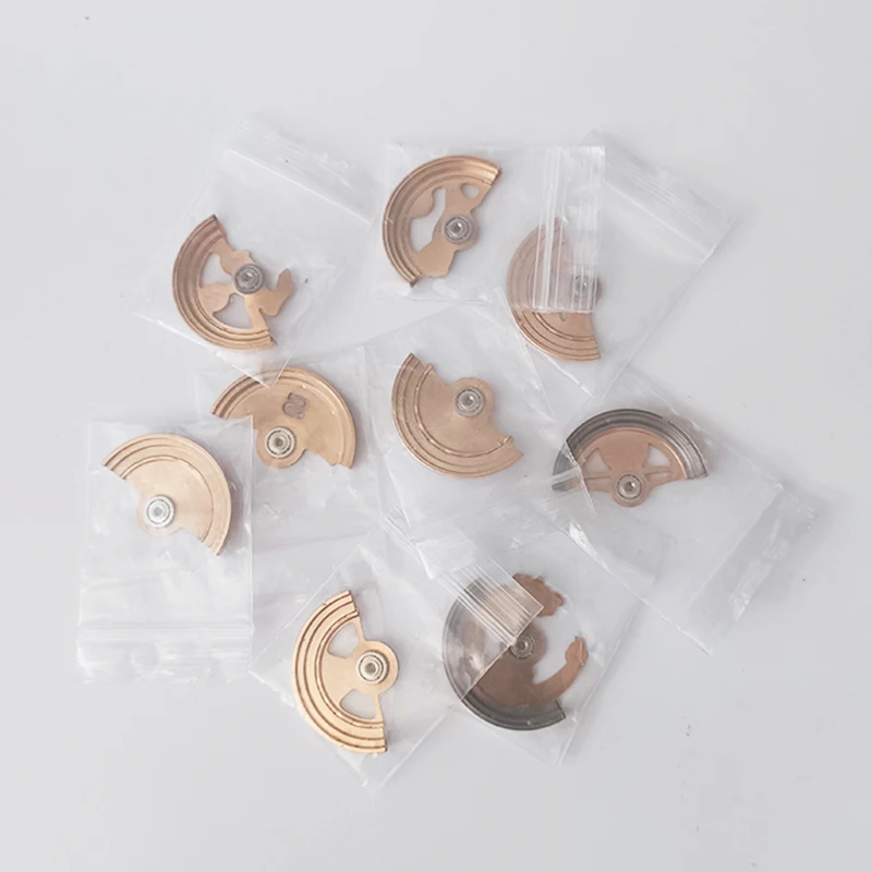 Mod Rose Gold NH35 NH36 Movement Rotor Watch Movement Rotor Replacement