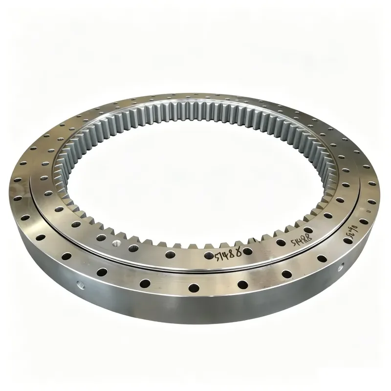 021.30.900 Non Gear Single Row Four Point Contact Slewing Bearing Alloy Steel 1000 Nm Moment Rating for Wind Turbines