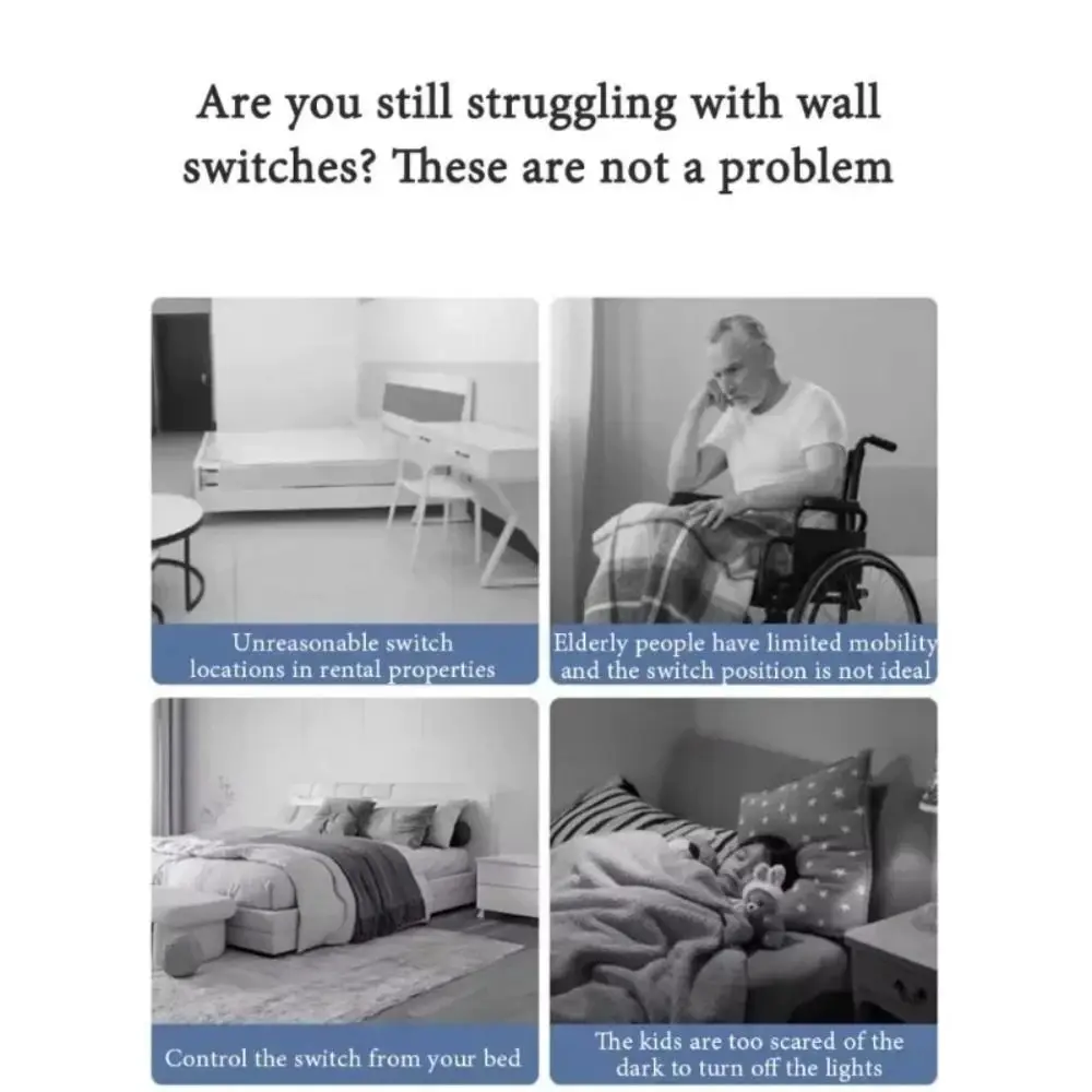 مفتاح التحكم عن بعد اللاسلكي الذكي، جهاز التحكم عن بعد، مفتاح الإضاءة اللاسلكي العالمي، جهاز التحكم التلقائي في الإضاءة #4