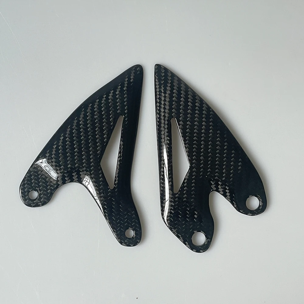 Neu Für Kawasaki Ninja 500 2024-Carbon Fiber Motorrad Pedale Hinterrad Set Zubehör Ferse Wachen – Detail 2