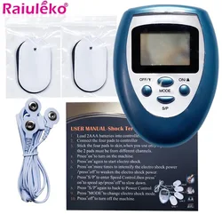 Low Frequency 8 Modes Electric Pulse TENS Relaxes Massager EMS Machine Electrical Nerve Muscle Stimulator Physiotherapy Device