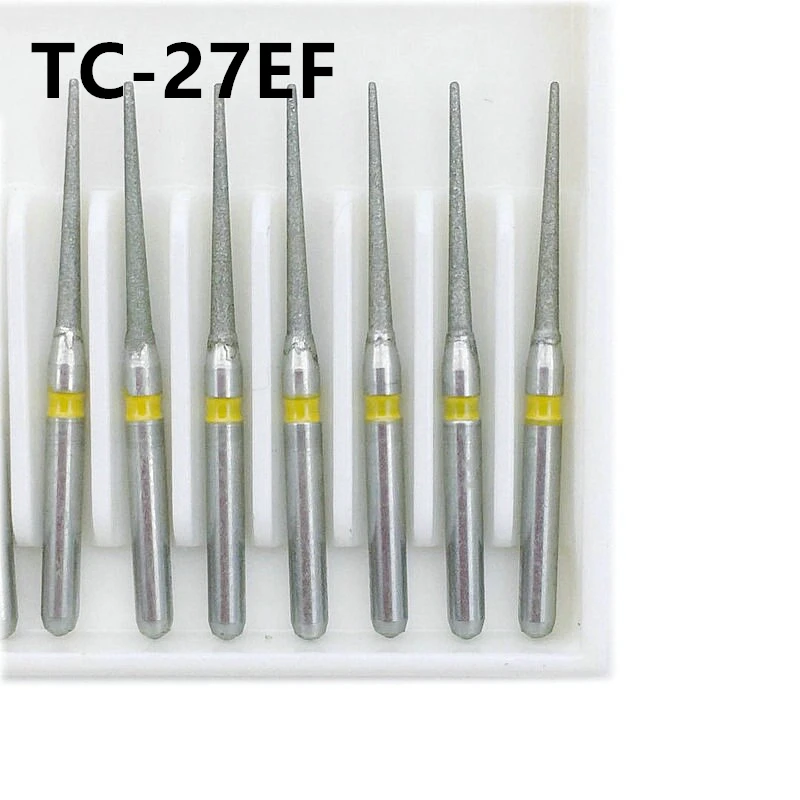 

10 шт./кор. зубные алмазные сверла для полировки зубов, высокоскоростной наконечник FG 1,6 мм
