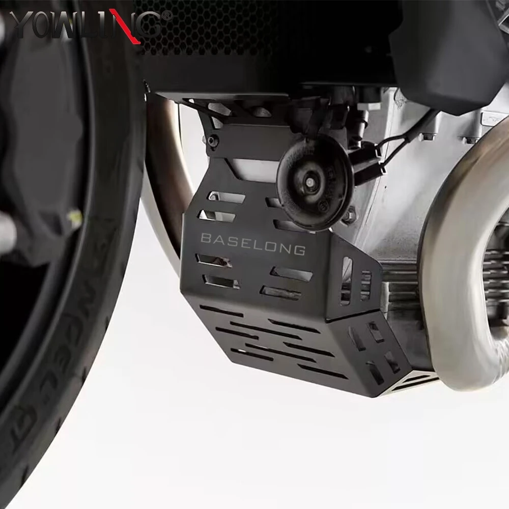 

2026 FOR Moto Guzzi V100 S/Mandello 2022-2025 Motorcycle Skid Plate Engine Guard Chassis Expedition Chassis Protective Cover