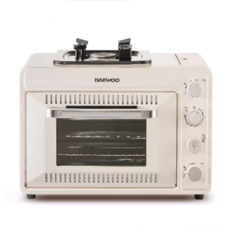 Multi Functional Outdoor Gas Pizza Oven, 2-in-1 Card Oven, Portable Small Oven