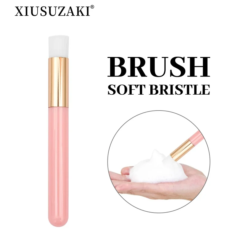 XIUSUZAKI Eyelash Cleaning Brush Colorful Lash Shampoo Cleaning Applicator Professional Eye Foam Cleaner Brushes Makeup Tools