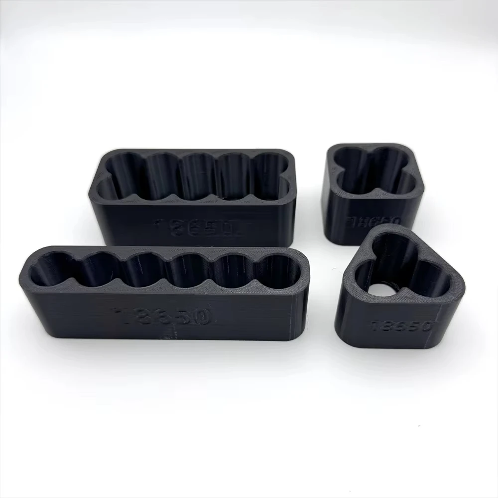 Rafford 4-teiliges 18650 Lithium-Batterie-Punktschweißvorrichtungs-Set, Klemmhalterung für die Batteriepack-Herstellung