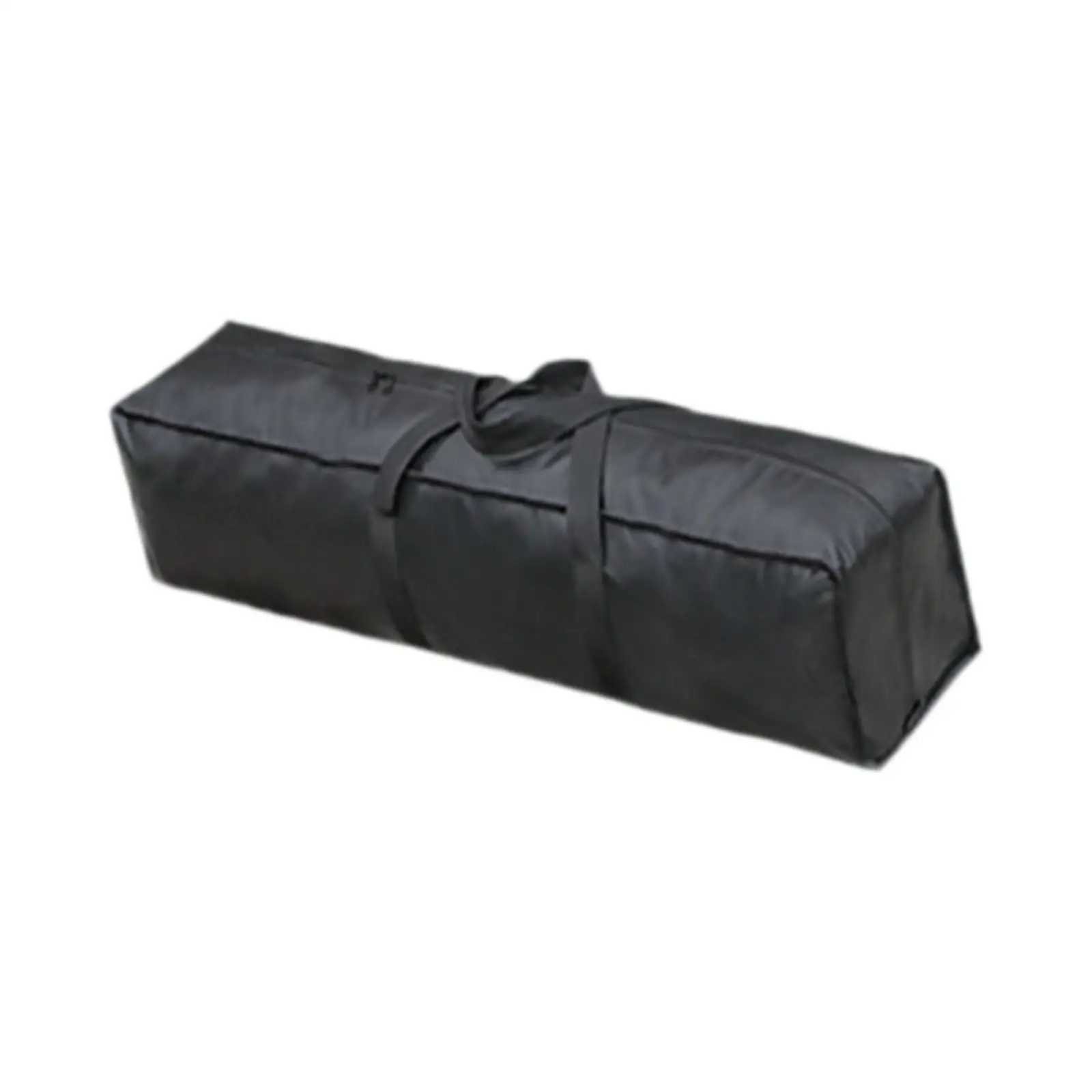 Large Sports Duffel Bag Sturdy Zippered Easy to Clean Water Resistant Long Luggage Bag for Moving Camping Tent Pole Gym Outdoor