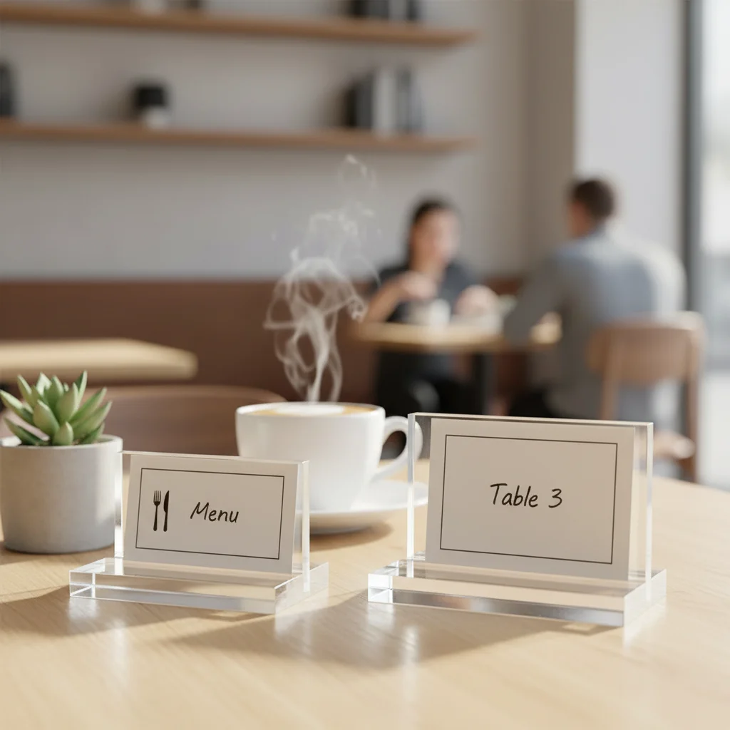 Wedding Supplies Desktop Decoration Photos Clips Paper Clamp Table Numbers Holder Place Card Clamps Stand Acrylic Sign Holder