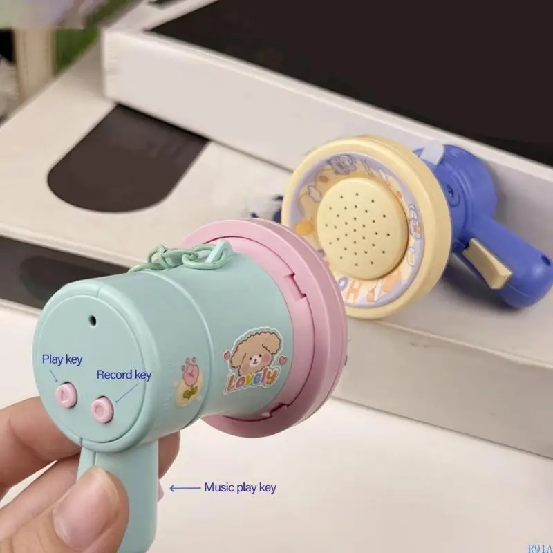 R91A очаровательные ретро -ретро -игроки -игроки с интегрированной музыкальной коробкой для персонажей