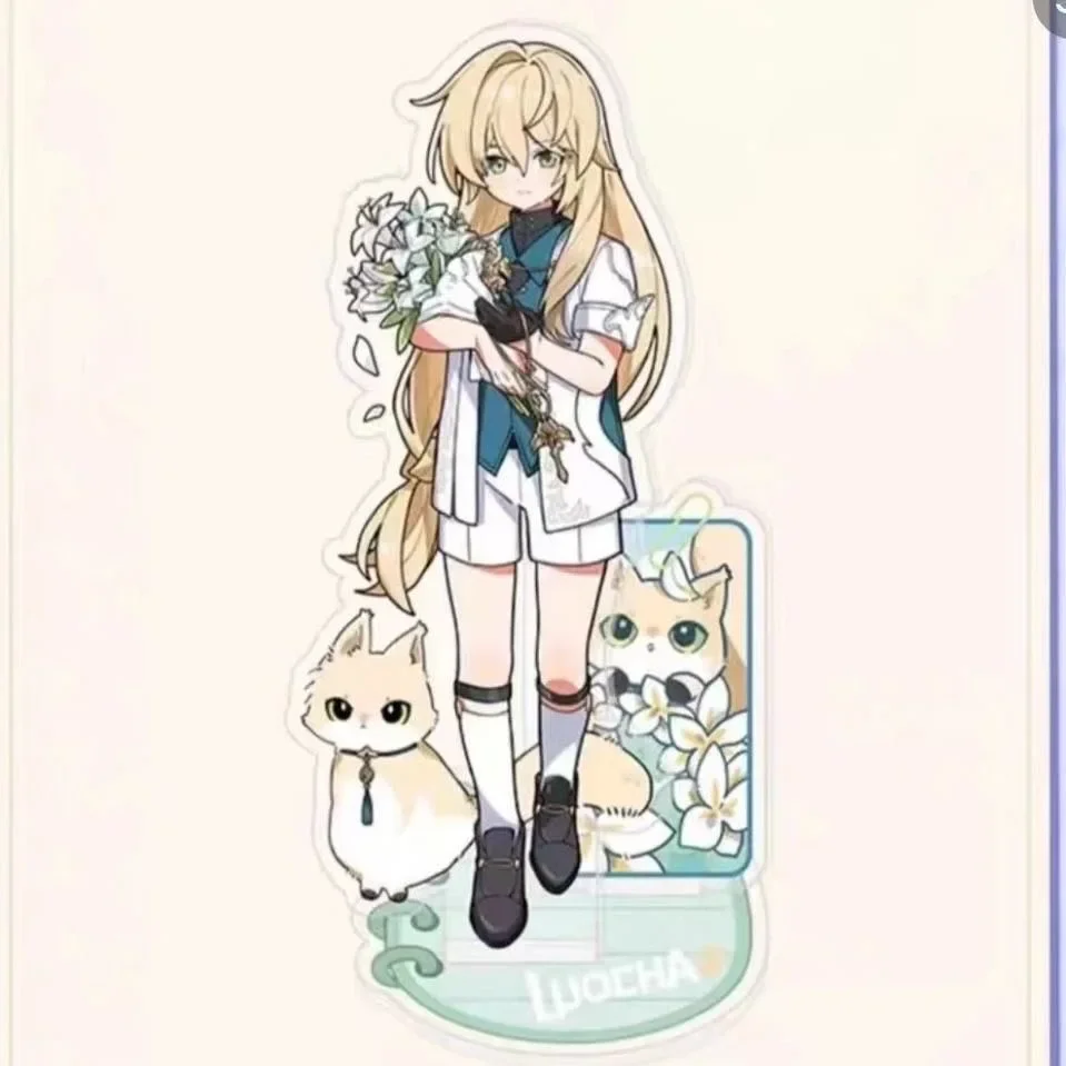 New broken Star Dome railway around the Little Little Cat series vertical brand acrylic double insert tabletop decoration