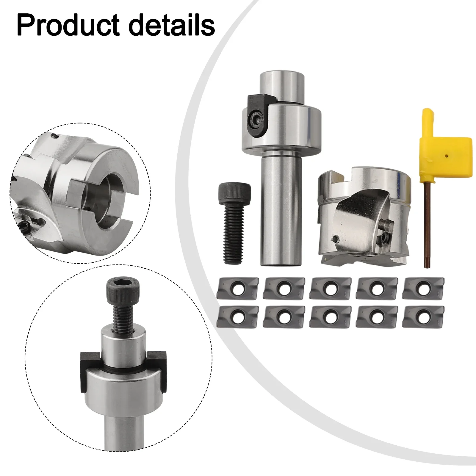 CNC Machining For CNC Machining APMT1604 Inserts High Hardness Low Cutting Force Positive Cutting For CNC Lathe