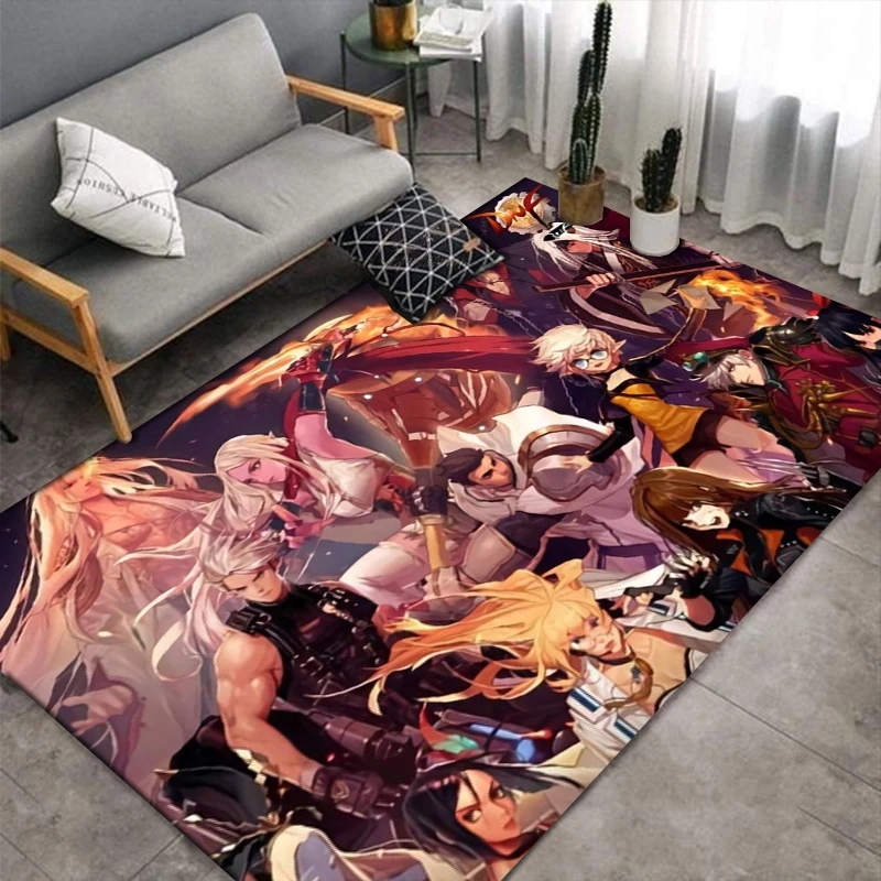 الزنزانة والمقاتلة DNF السجاد متعدد الحجم السجاد لغرفة المعيشة غرفة نوم غرفة الطفل ديكور المنزل منطقة البساط سجادة ضد الإنزلاق أريكة حصيرة