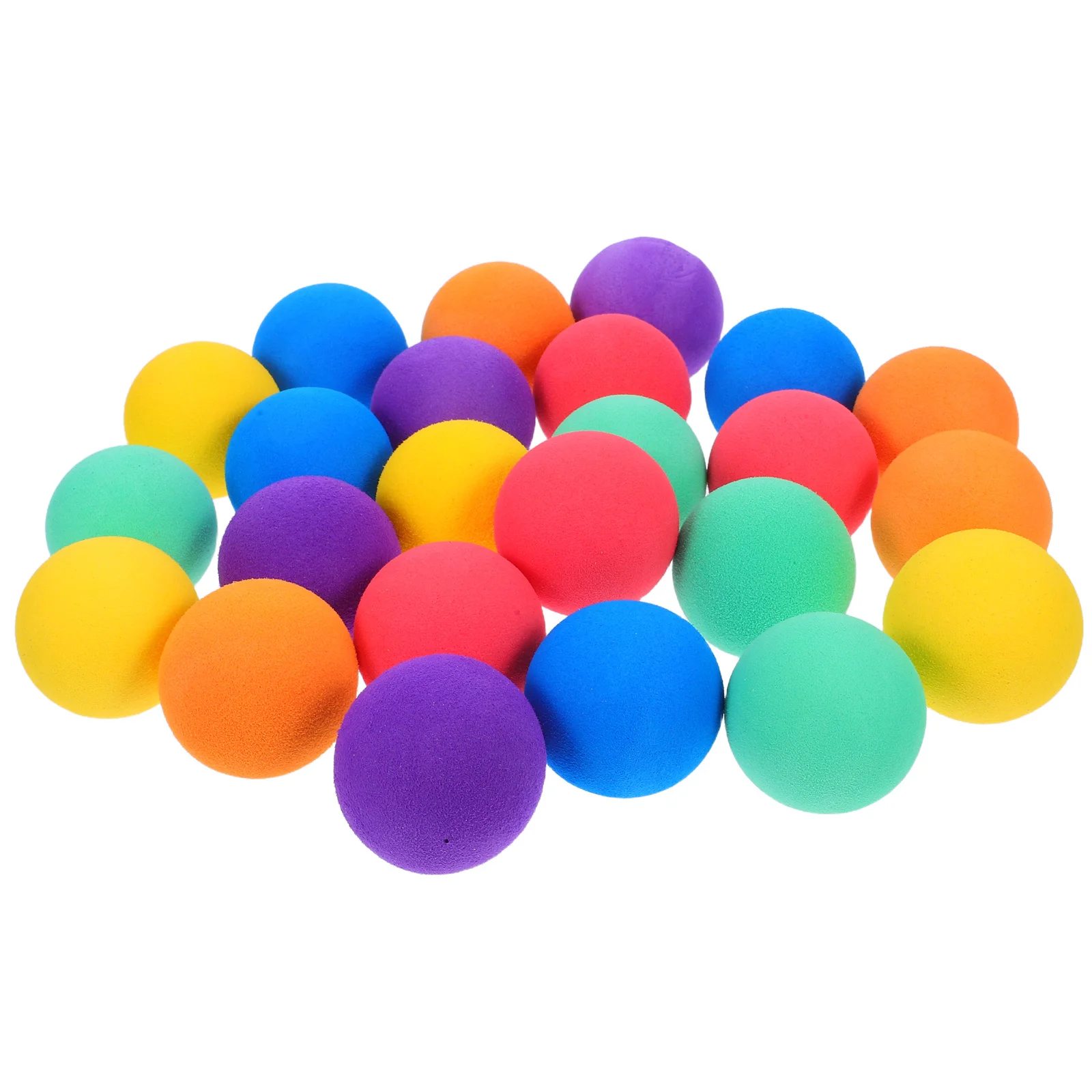 

24pcs Eva Sponge Balls Kids Stress Relief Motor Skill Development Party Favors Fillers Mini Sports Ball For Children Adults