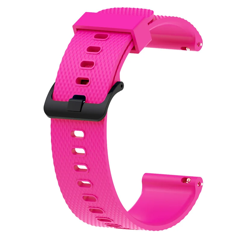 Original Style Watch Band for Garmin Vivoactive 3 5 Silicone Strap Forerunner 645 245 158 55 Watchband Venu/SQ/SQ/2 Plus Correa