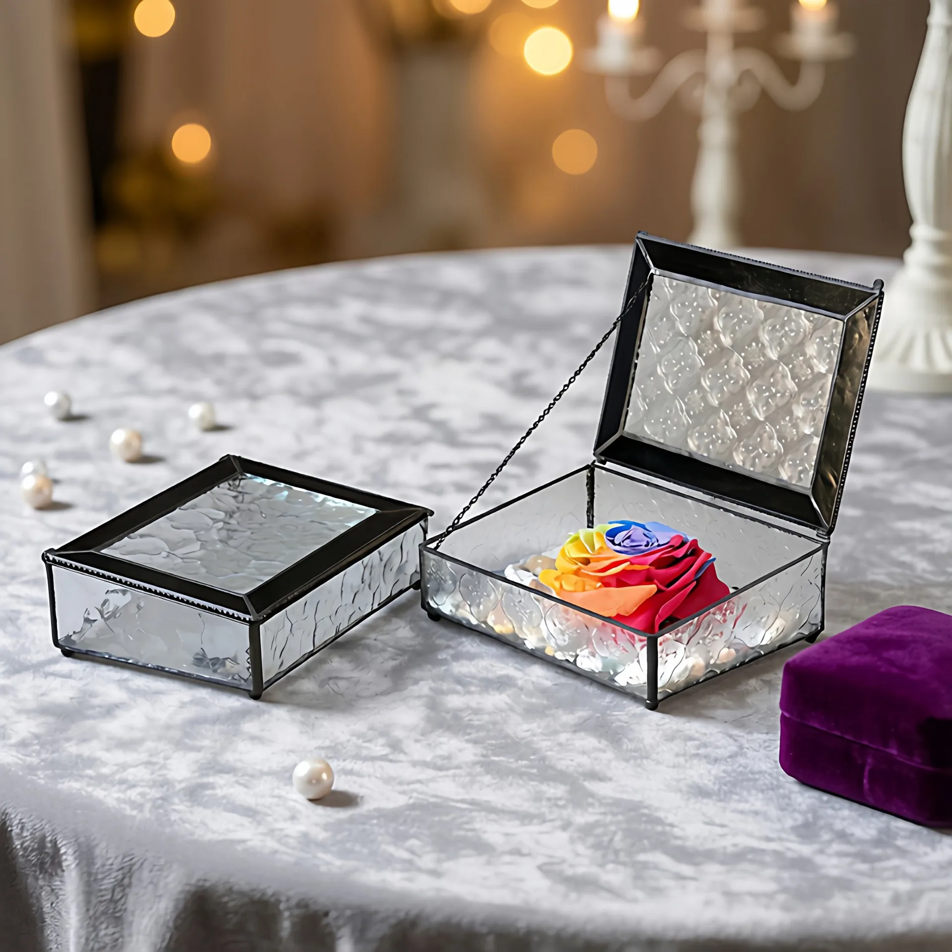 Jewelry, Rings, Documents, Glass Storage Boxes, Mixed Batches, One Piece Will Be Sent on Behalf of Others.