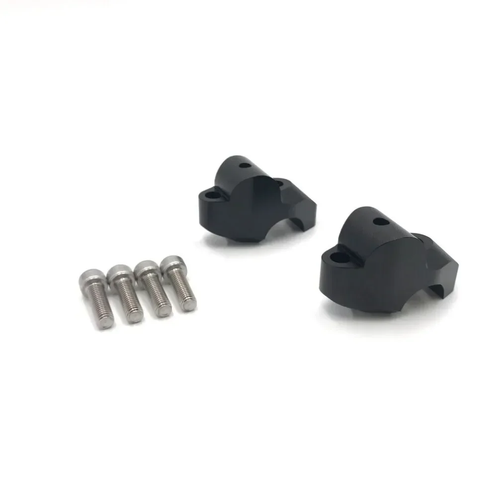 

Left Right Risers for KTM 1190 1050 1290 ADV 1 1/8" 28mm HandleBar Motorcycle Accessories Move 30mm Up 25mm Backward