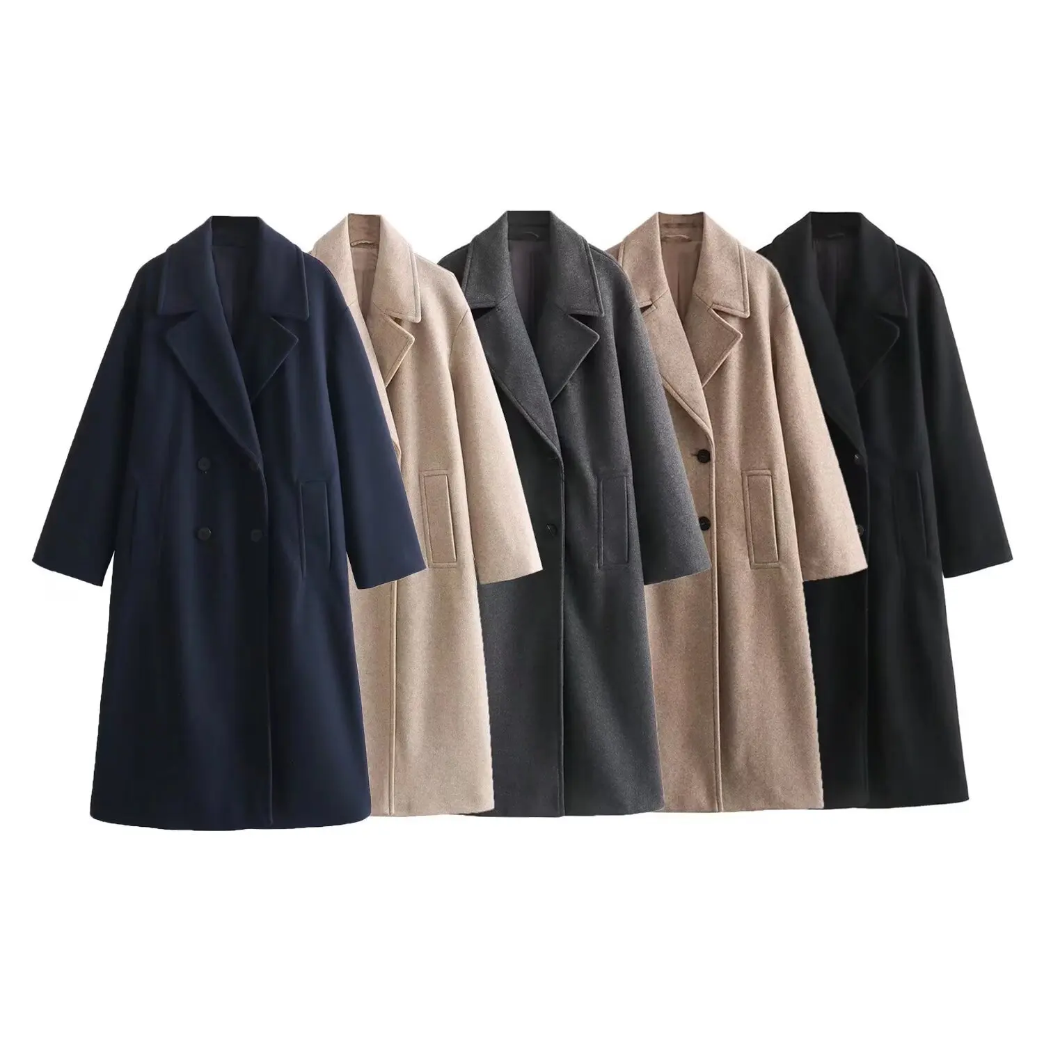 

Women's Soft Loose Long Sleeved Coat Jacket For Women's Clothing