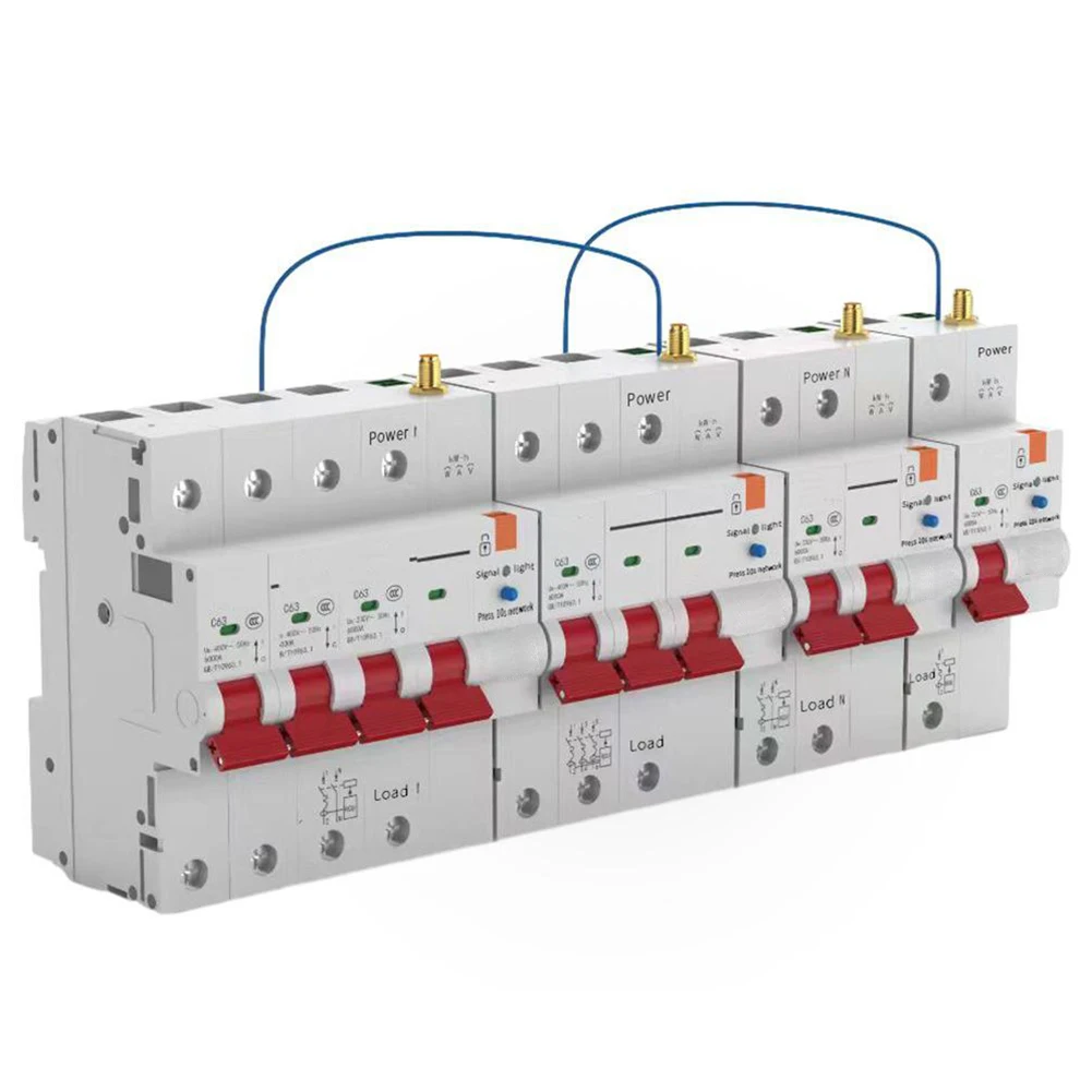 

Stay Safe & Efficient WiFi Smart Circuit Breaker Featuring Metering Capability and Short Circuit Protection for the Modern Home