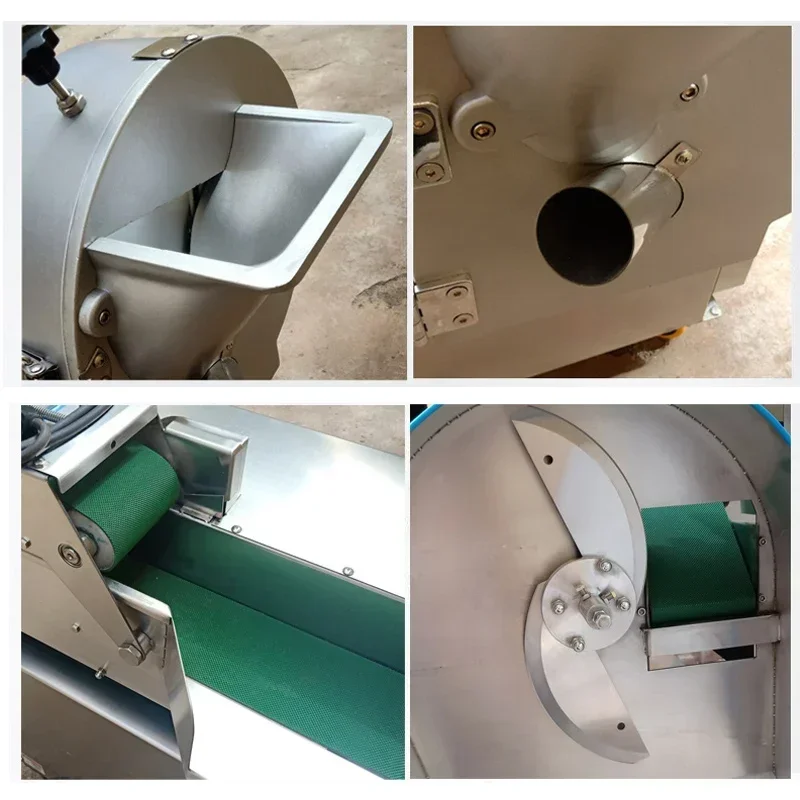 ExquisiteStainless Steel Vegetable Cutting Machine For Radish Potato Onion Cabbage Tomato Dicer Shredding Slicing Dicing Machine