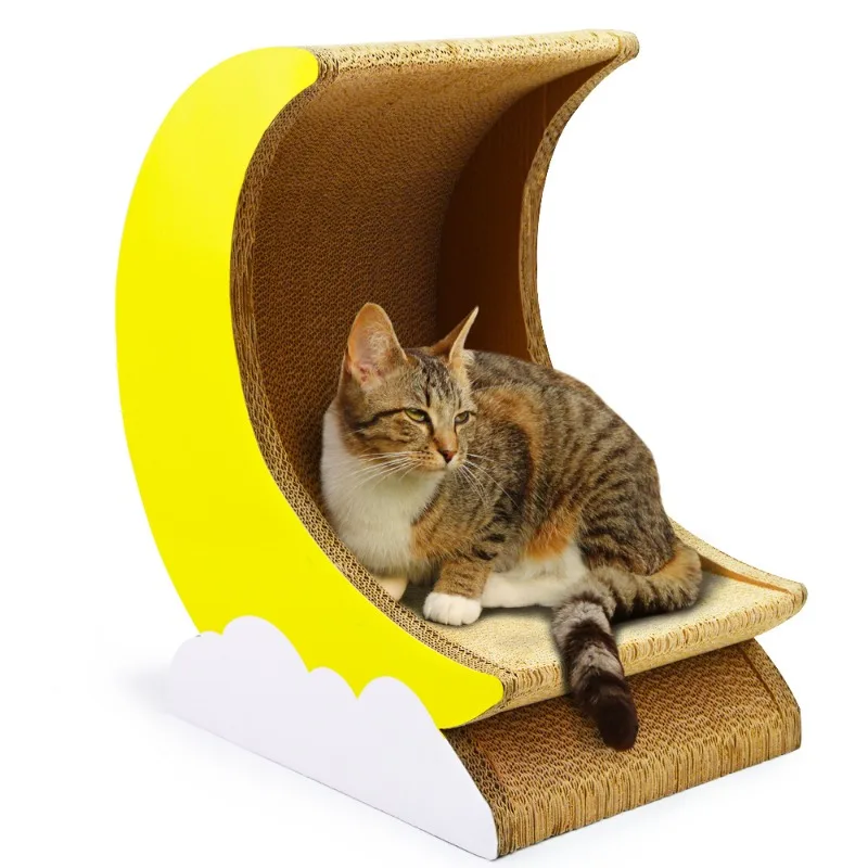 

Cat scratching board - corrugated paper, paper cat play board