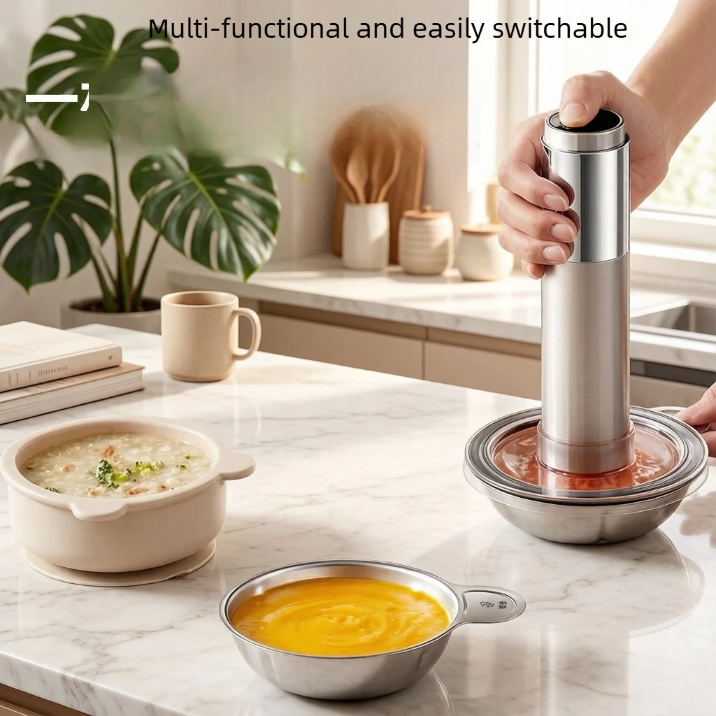 Baby Food Knife Set - Juego de Cuchillos Inalámbricos para Cocina,