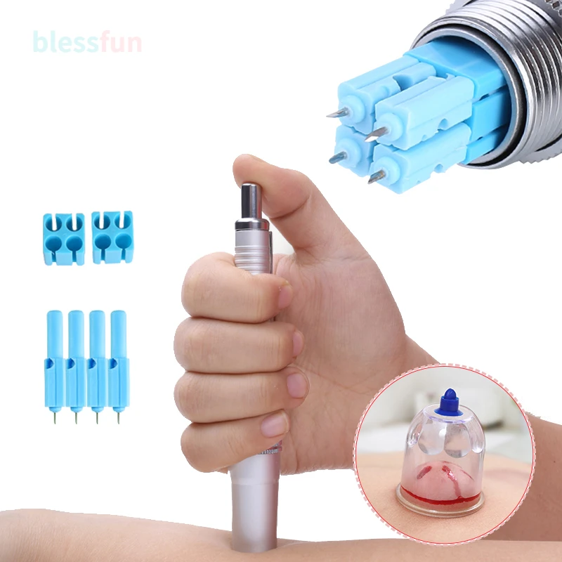 

Колпачки для прокола крови с 4 отверстиями, 21 г