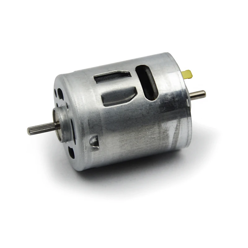 RS365 DC High Speed Motor 500-4500r/min Mini Electric Motor 7.2V 12V24V for Hair Dryer DC Motor