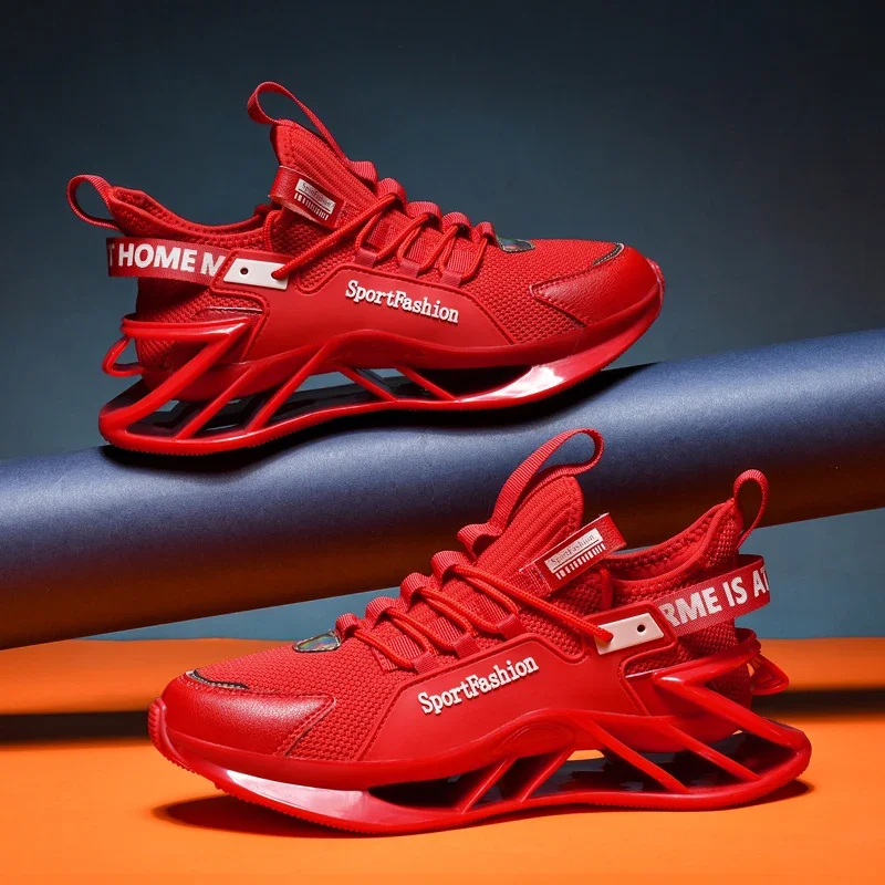 

Oversized New Increase Sports Shoes Men's Carbon Plate Technology Easy To Bend Function Lace-up Solid Color Sports Shoes