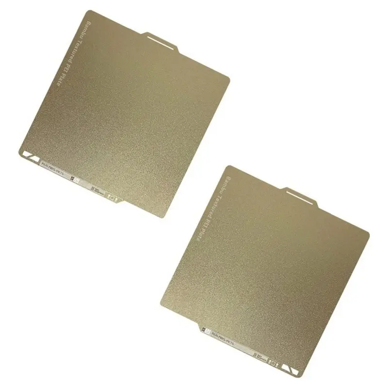 [NEW A09R!】 Double Sided Build Plate For Bambu Lab X1C P1P P1S A1 Spring Steel Sheet Textured PEI Plate 3D Printer Parts