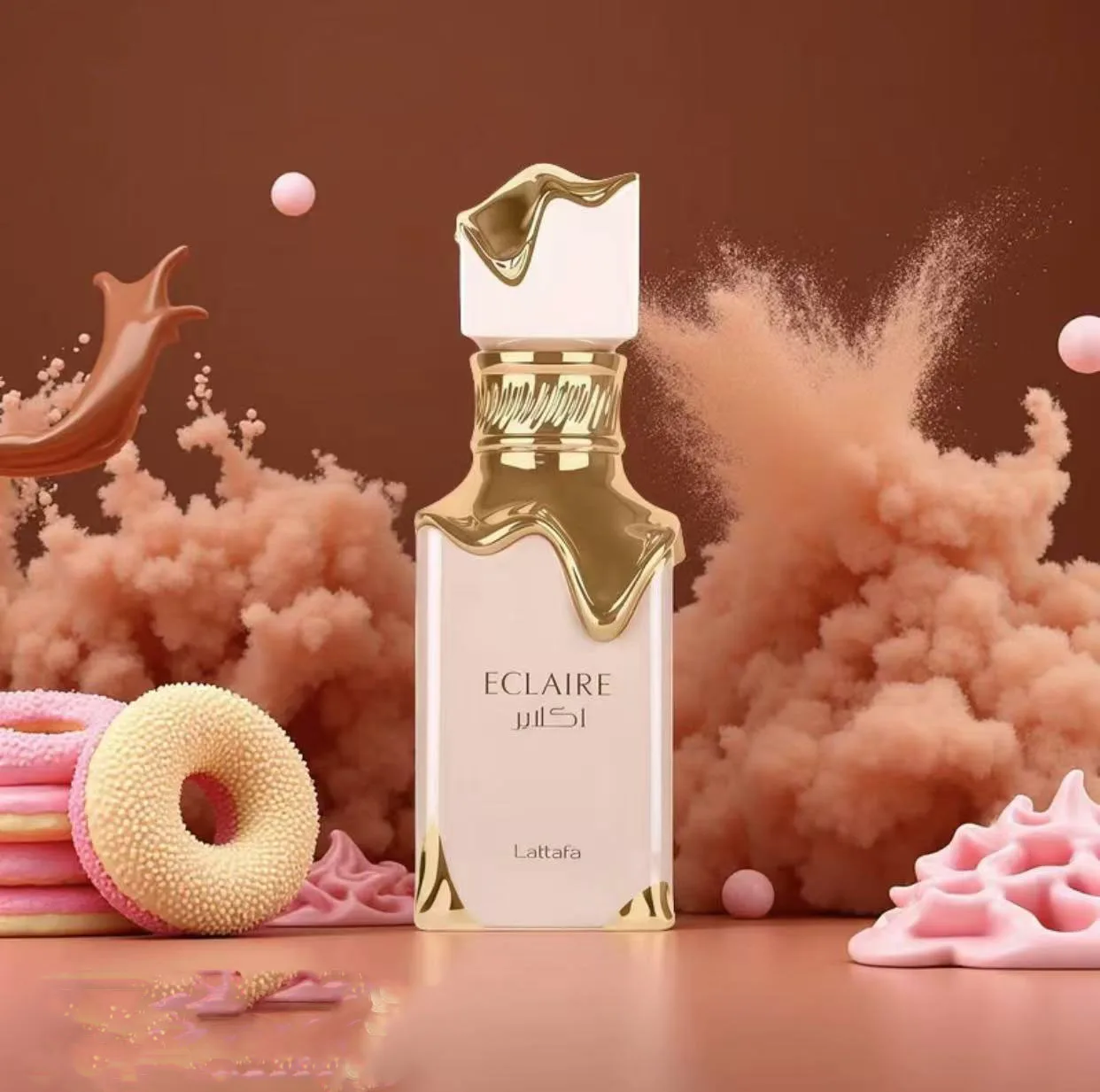 

Lattafa Eclaire Парфюмерный спрей для женщин 3,4 унции — карамель, мед, аромат ванили