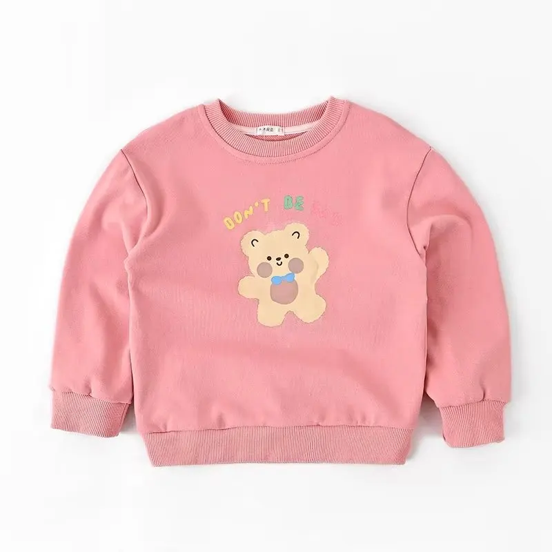 Children LetterT-shirt Pullover Cotton  Children  Tops Tees Girls Full Sleeve Outerwear Baby Clothes Fashion 2022 2 3 4 5 6