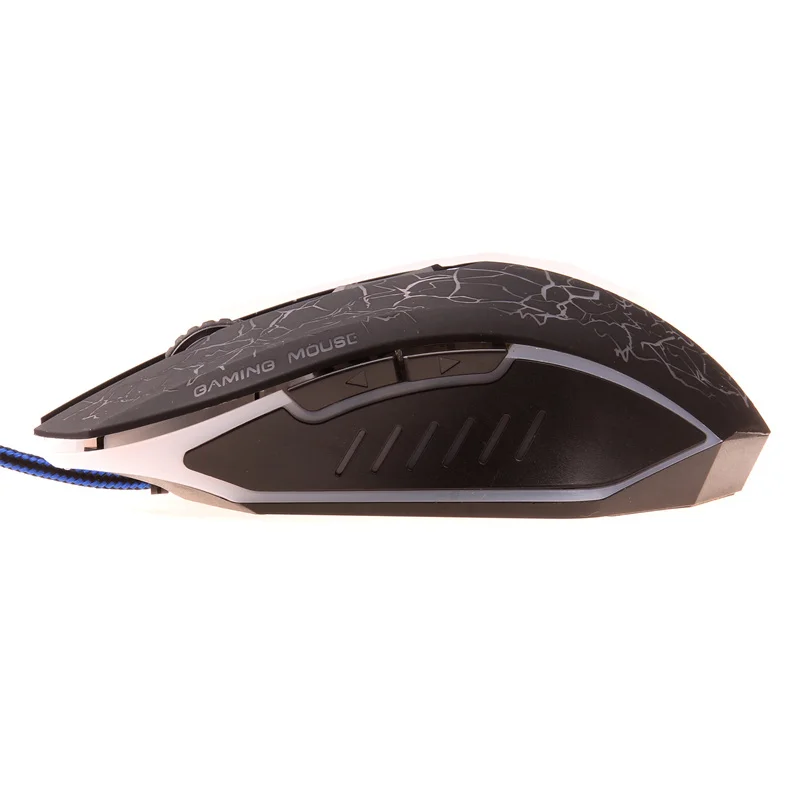 Computer Gaming Mouse Four-speed Light-emitting Photoelectric Mouse USB Wired Mouse