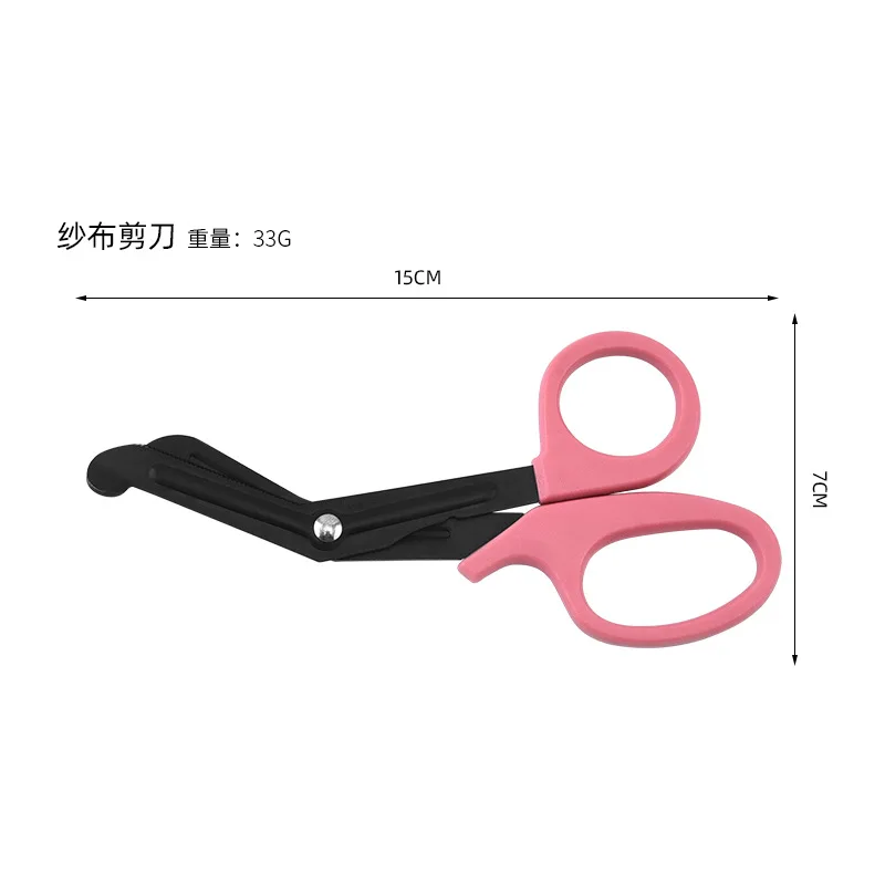 15cm EMT 의료용 가위 - 스테인리스 스틸 붕대 및 테이프 가위 |   다용도 응급처치 필수 도구
