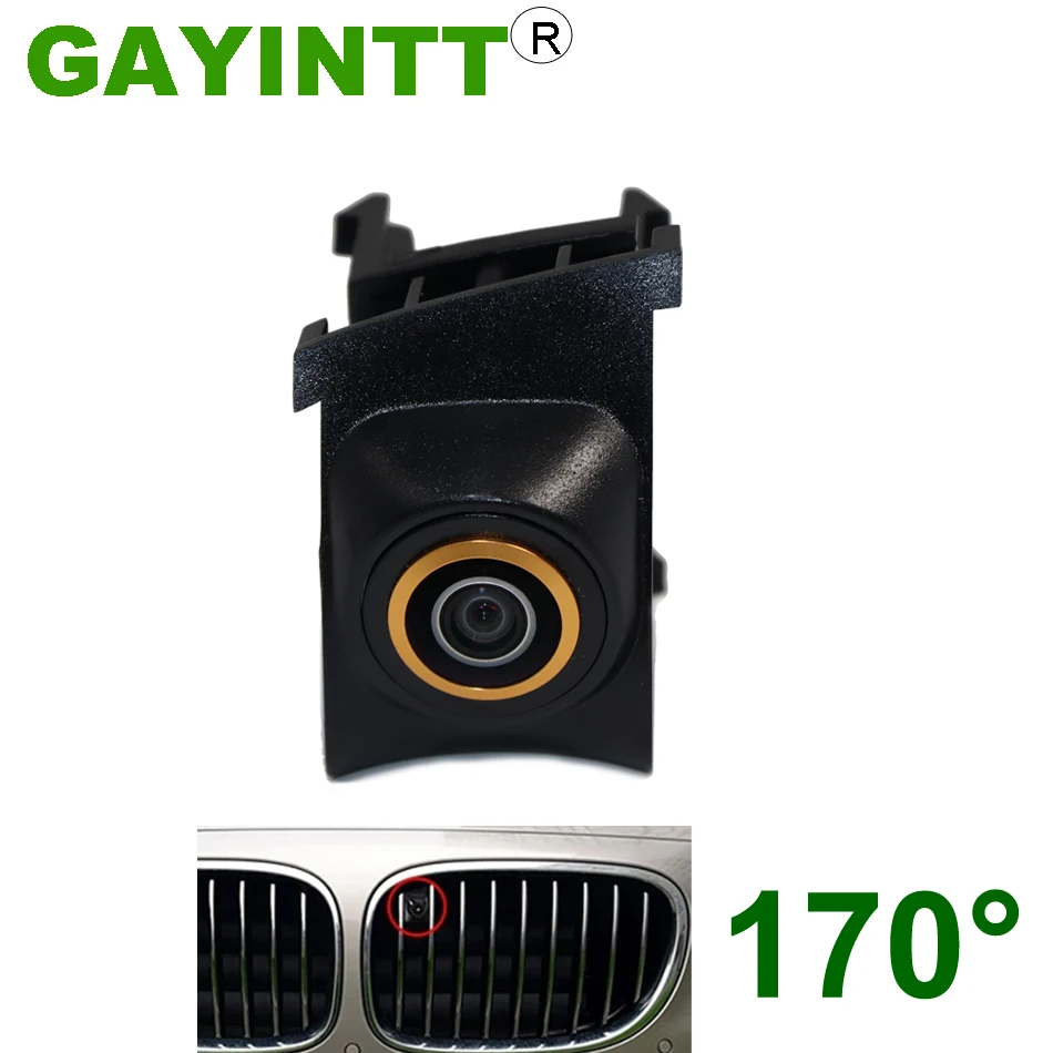 

GAYINTT 170° 720P Night Vision Car Front View Camera For BMW 3 Series E90 E91 E92 E93 F30 F31 F34 Facelift 2008-2019 HD Camera