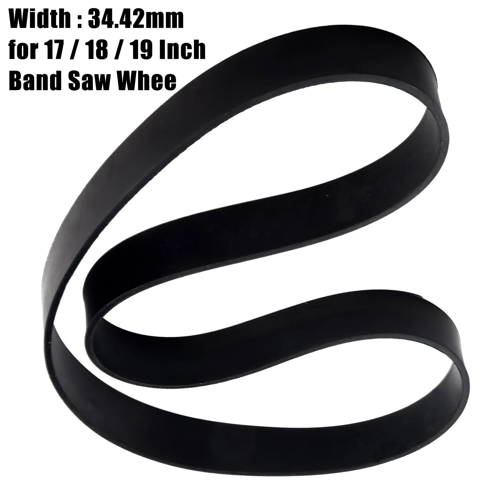 For 17 18 19 Inch Bandsaw Rubber Bands Woodworking NonSlip Rubber Tire Replacement Bandsaw Wheel Tire Woodworking Machinery Part