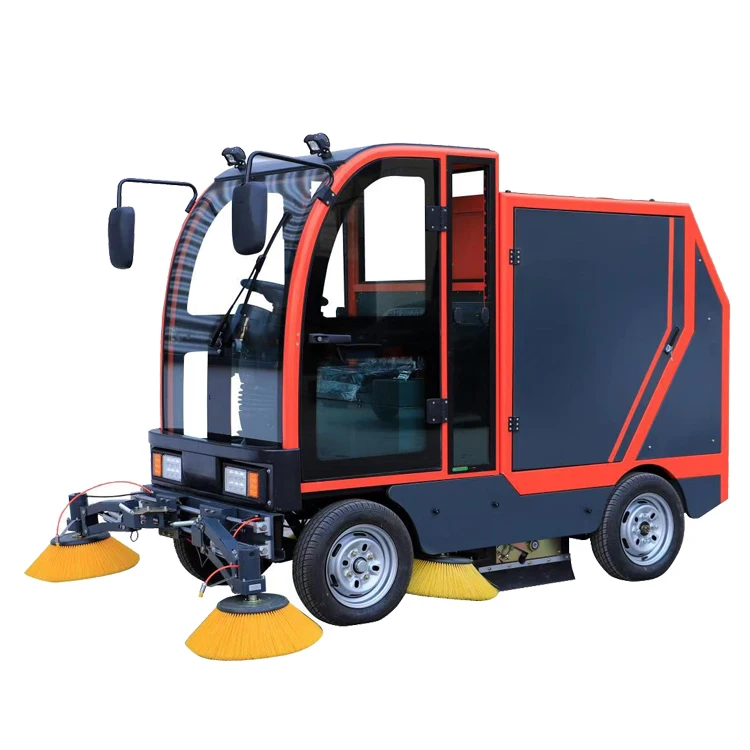 Customized Ride-On Floor Sweeper Heavy Duty Industrial Road Sweeping Machine Electric Street Cleaner for Property