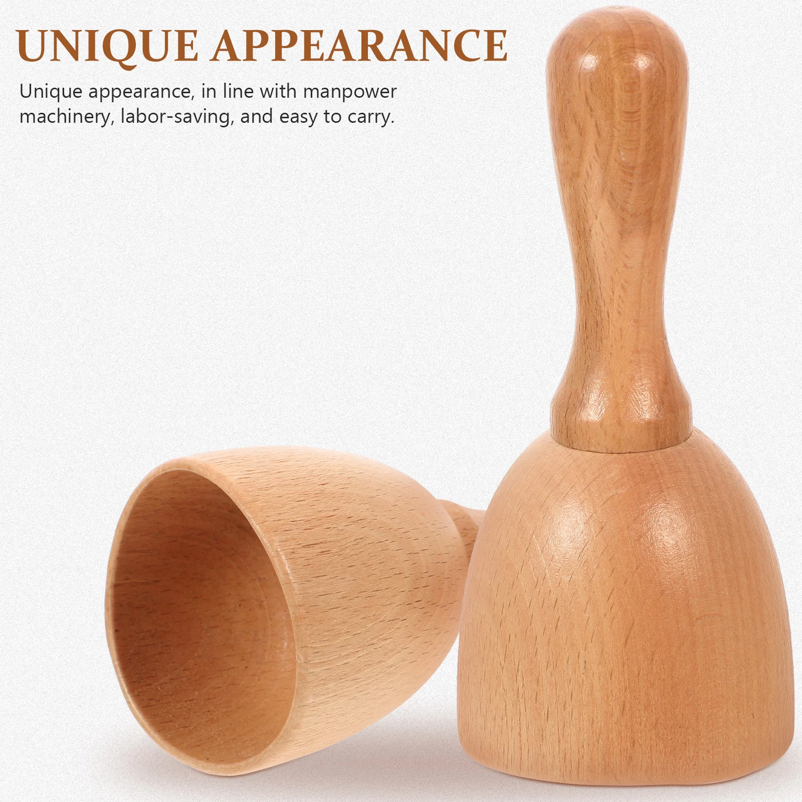1pc Wooden Guasha Massage Cups Back Scraping Massager Handheld Massage Tool Chinese Massage Suction Cupping Smooth Edges Cups