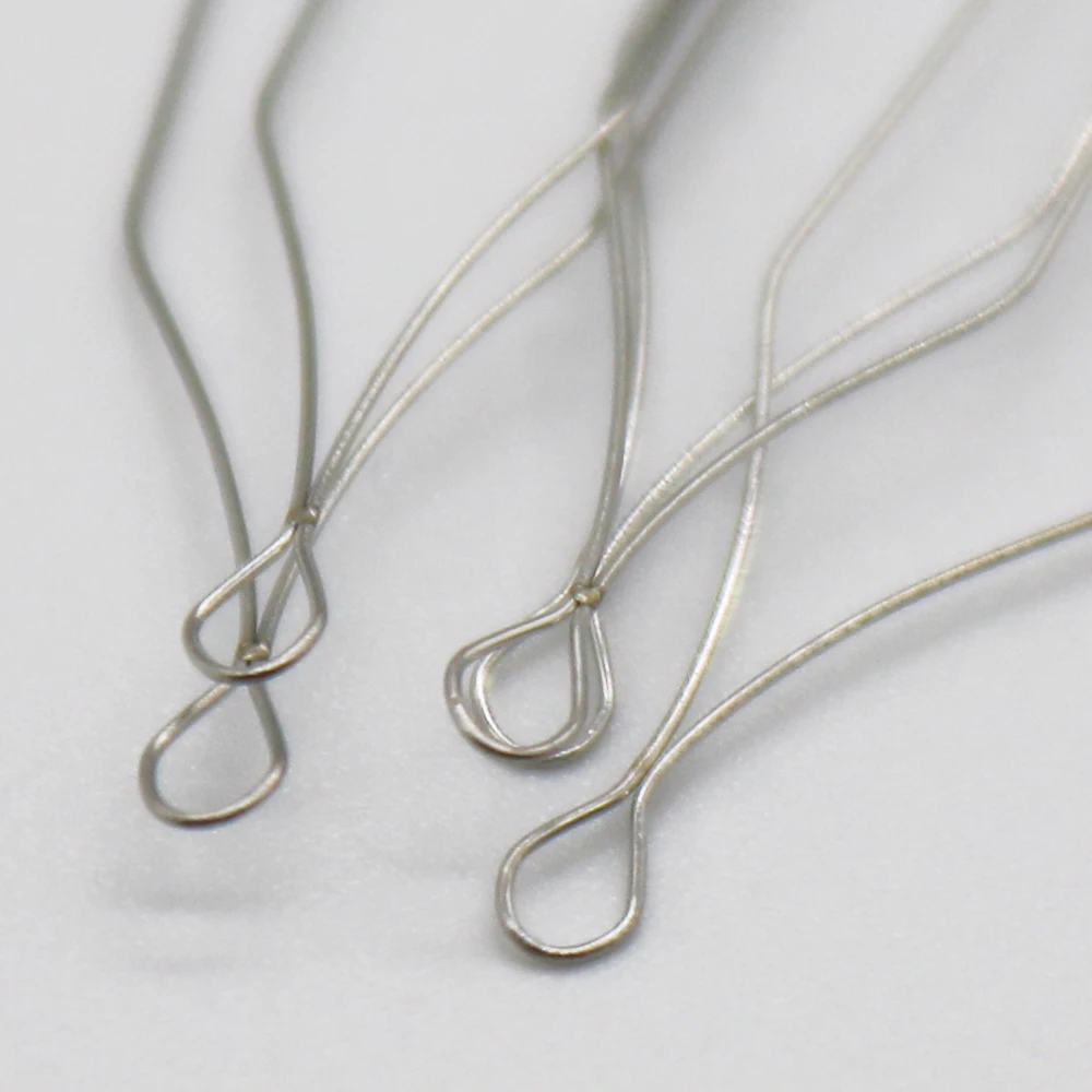 1Pack 100Pcs/Lot Orthodontic SS Long Preformed Ligature Ties