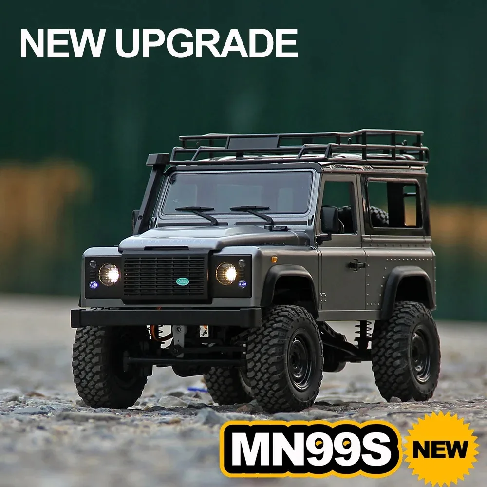 MN99S MN98 RC Off-Road Truck 1:12 4WD 2.4G Remote Control Rock Climbing Crawler With Lights Pickup Truck Toys