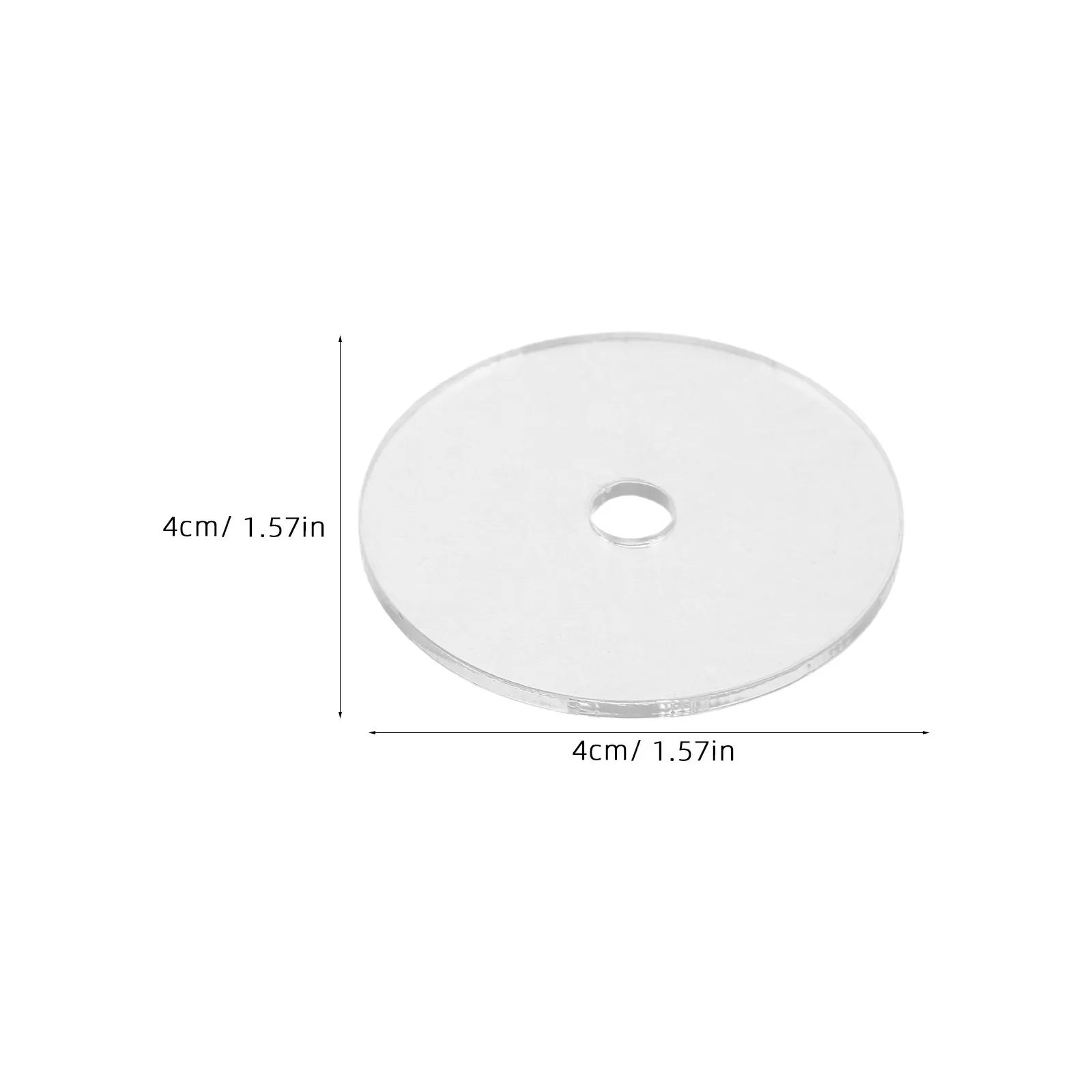 10 Pcs Mini Album Blank Vinyl Cd Charm Keychain Craft Cover Keychains Disc Ring Ornaments Record Pendant Clear Bag Keyring