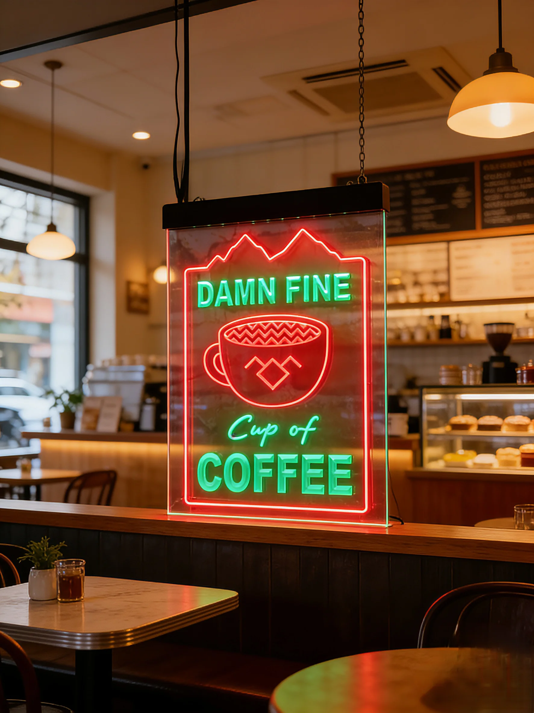 Technics LED Neon Sign 3D Carving Wall Art