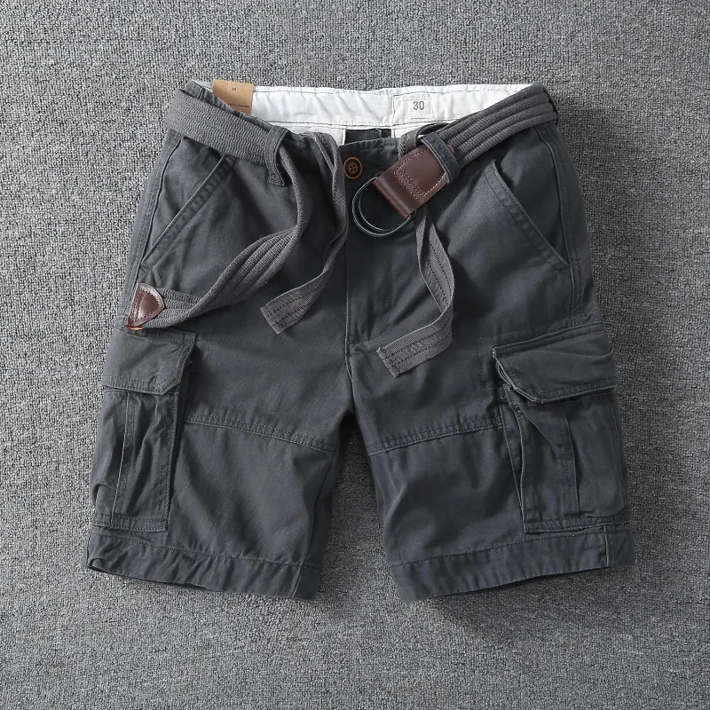 Mens Cargo Shorts Camouflage Streetwear Summer Five Length Pants Harajuku Unisex Loose Fit Straight Leg Casual Fashion Trend New view 3