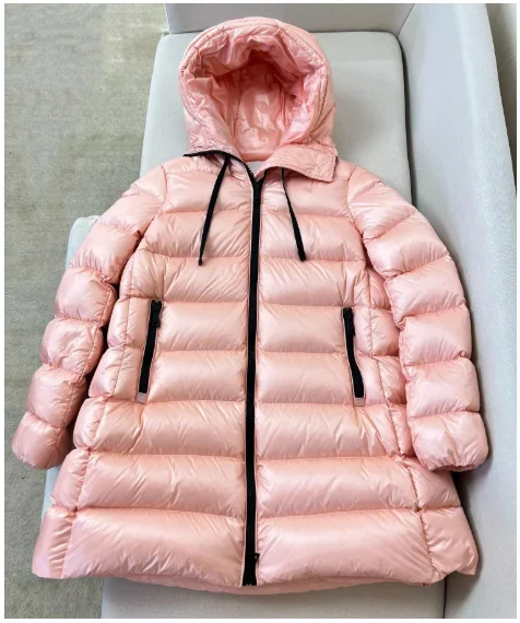 

2022 Women Winter Down Long A Style Jacket Parka Coat Female Thicken Warm Outerwear Windproof Waterproof Clothes -30