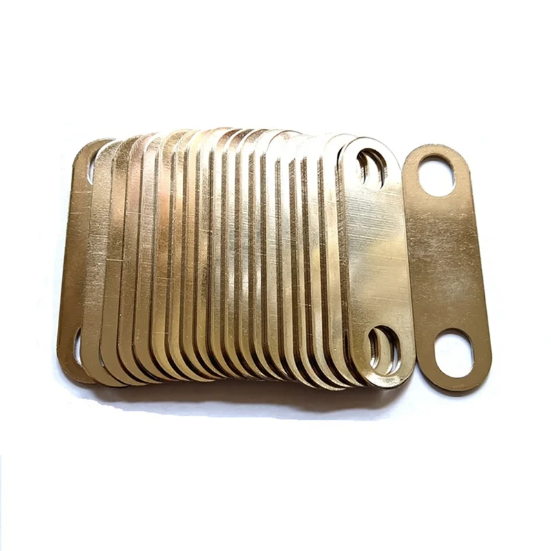 New-20Pc LTO Bus Bars Connector Posts Straps Clips 65Mm Hole Central Pitch Oval Hole For Yinlong 66160 Lithium Titanate Cell