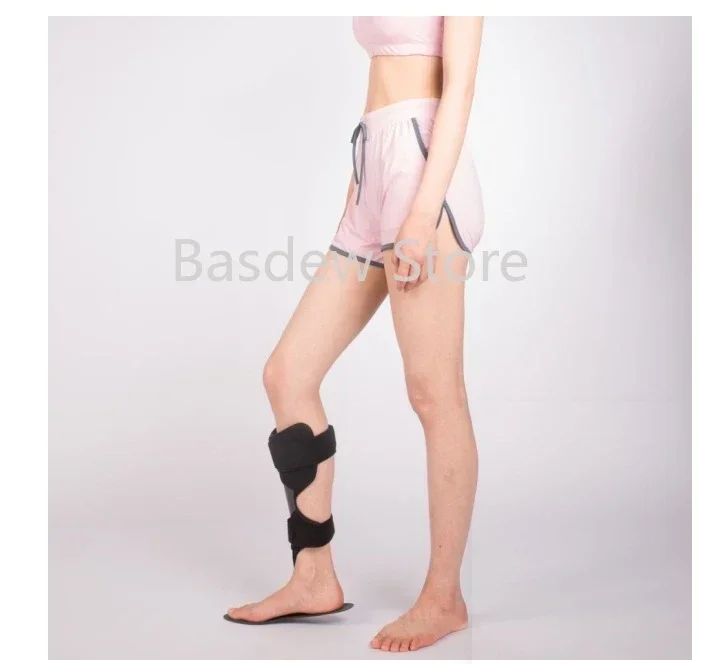 Orthotics Aluminum Fixation Carbon Fiber Ankle Foot Orthosis AFO Foot Drop Brace Support for Men Women Stroke