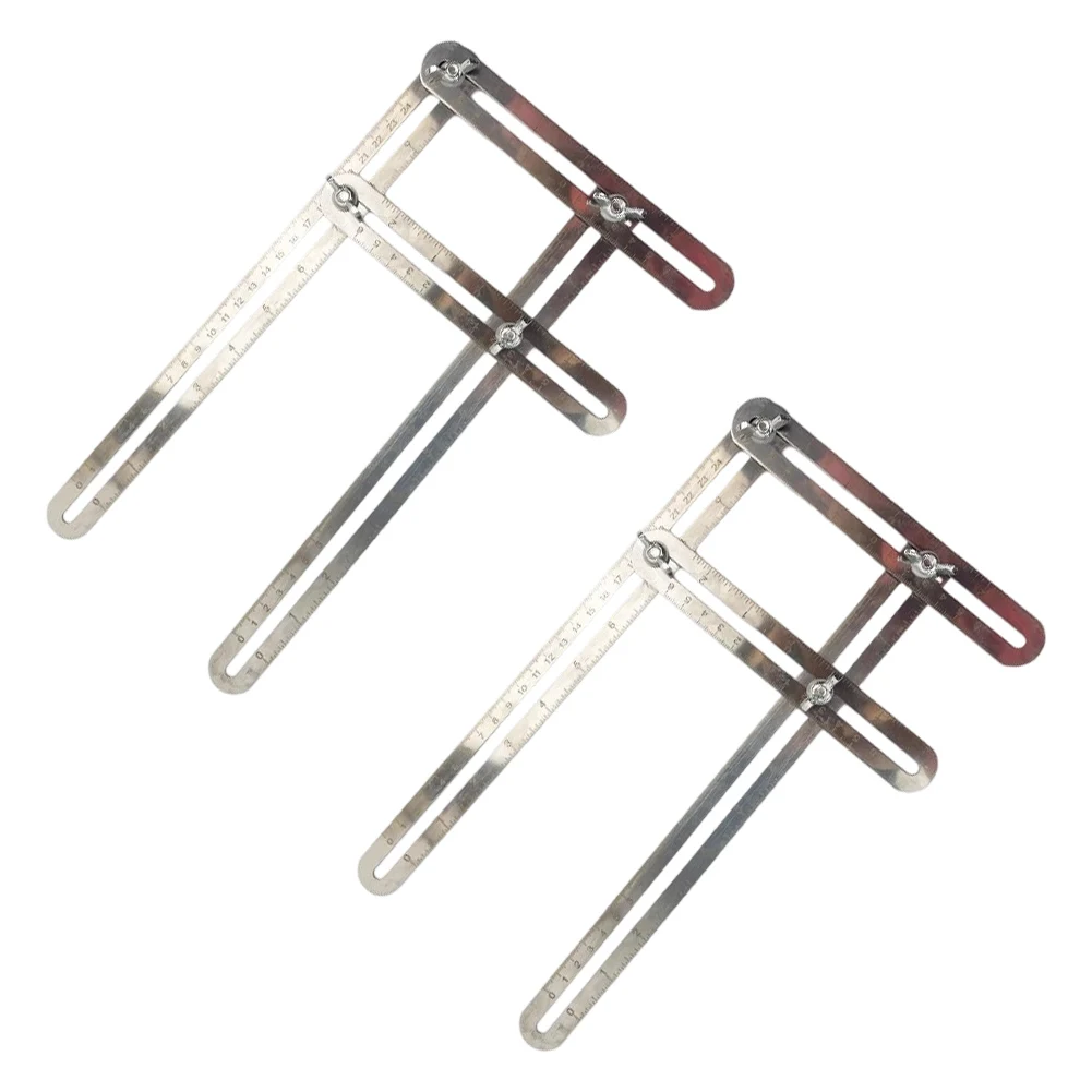 For DIY Projects As Shown Folding Measuring Tool Compact Folding Measuring Tool Adjustable Angle Ruler Compact Folding Design