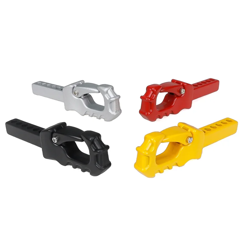 ZIZI RC Car Simulation Climbing Car DIY Modification Upgrade Metal Trailer Hook Rogue Rescue Buckle Decorative Accessories
